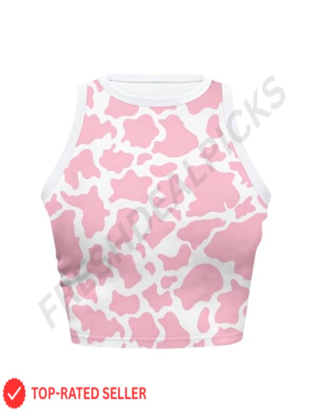 Womens Crop Tank Top Sleeveless Halter Racerback Fitted Pullover